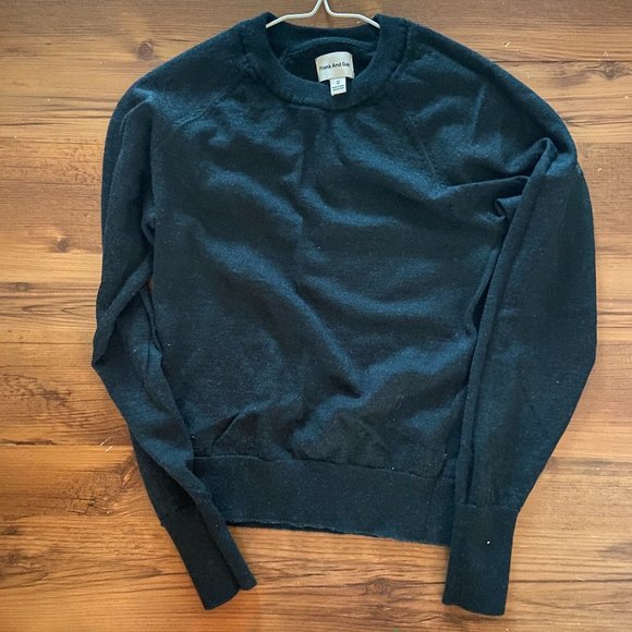 Dark Green Merino Sweater XS - Frank and Oak - Picture 2 of 9